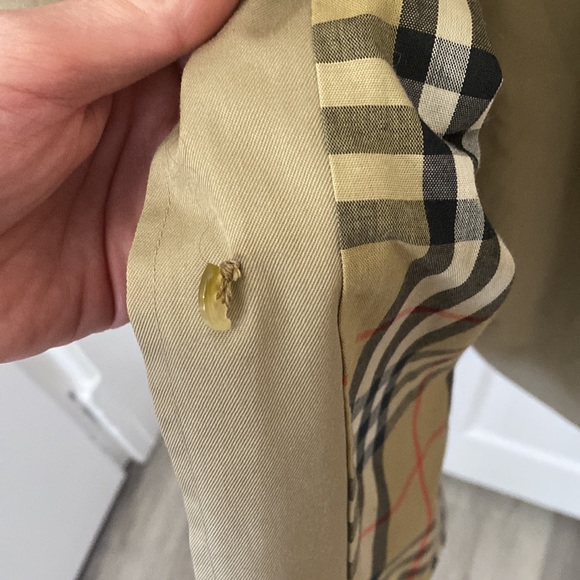Burberry trench coat 3/4 length - Picture 10 of 12